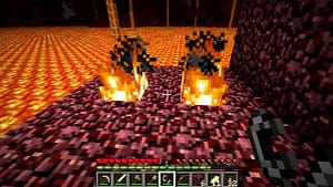minecraft fire forever
